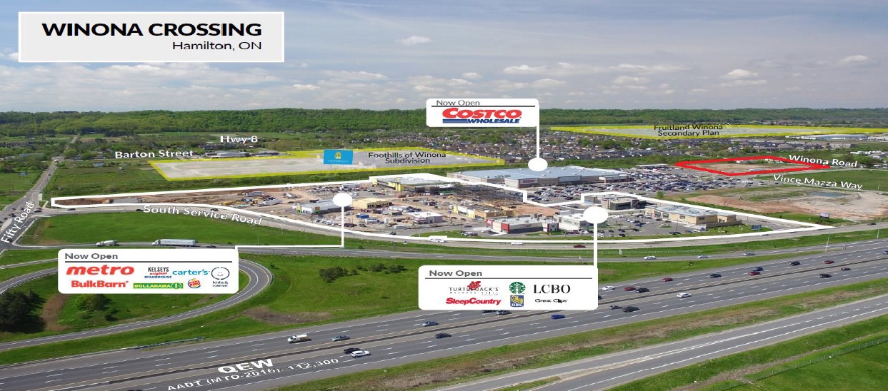 Title: Community Shopping Centre Land, Winona Crossings, Hamilton, ON