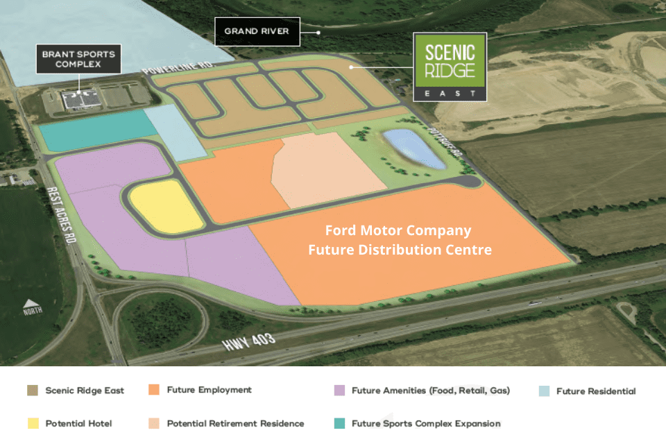 Financing Secured by VTB on 309 Serviced Residential Lots in Brant County, ON